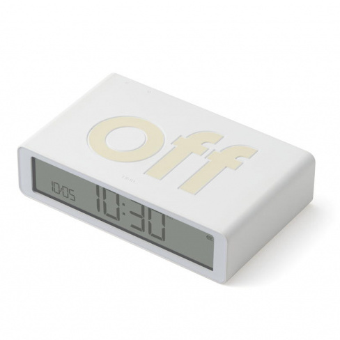Lexon - Despertador FLIP Classic (white)