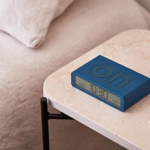 Lexon - Despertador FLIP Classic (duck blue)