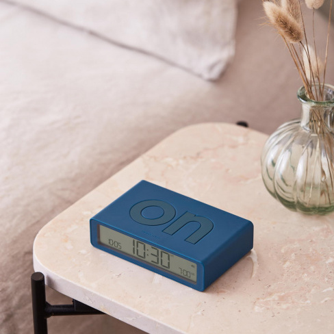 Lexon - Despertador FLIP Classic (duck blue)