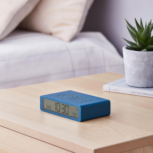 Lexon - Despertador FLIP Classic (duck blue)