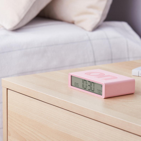 Lexon - Despertador FLIP Classic (pink)