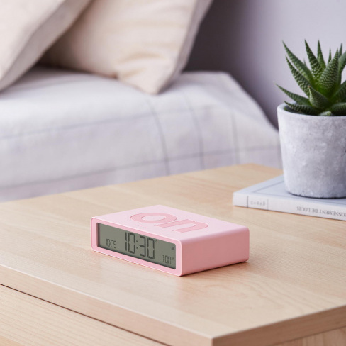 Lexon - Despertador FLIP Classic (pink)