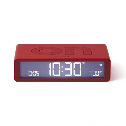 Lexon - Despertador FLIP Classic (red)