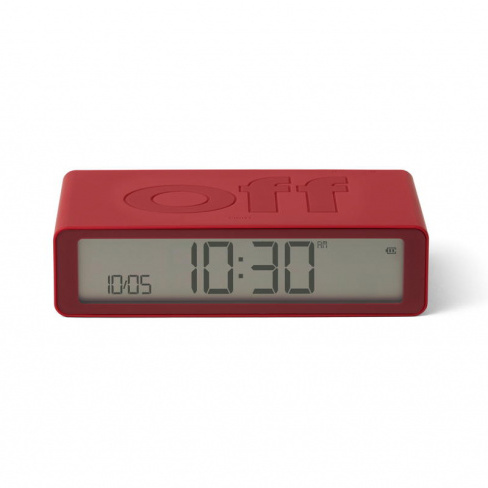 Lexon - Despertador FLIP Classic (red)