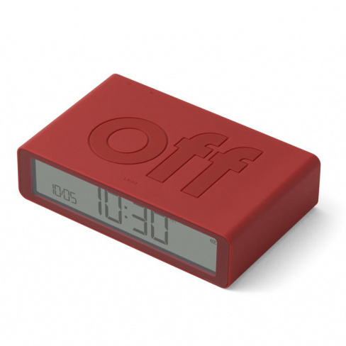 Lexon - Despertador FLIP Classic (red)