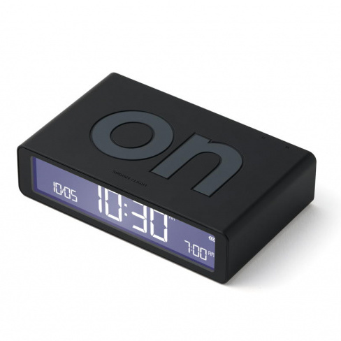 Lexon - Despertador FLIP Classic (black)