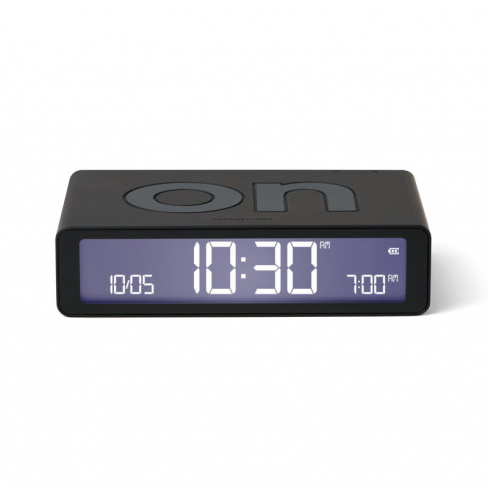 Lexon - Despertador FLIP Classic (black)