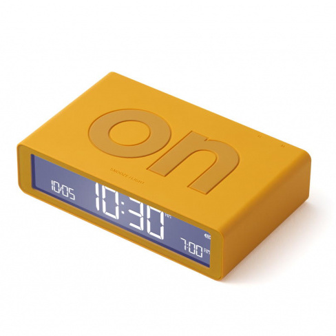 Lexon - Despertador FLIP Classic (yellow)
