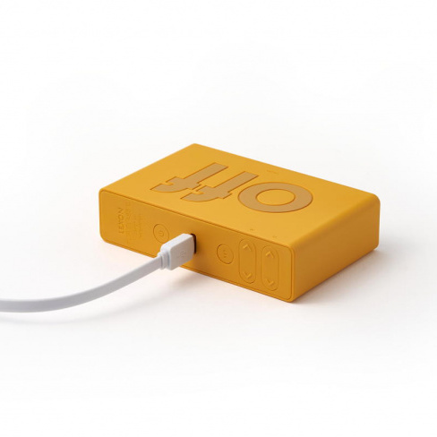 Lexon - Despertador FLIP Classic (yellow)