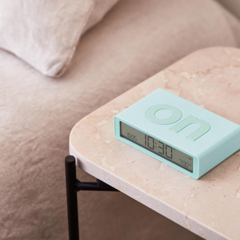 Lexon - Despertador FLIP Classic (mint)