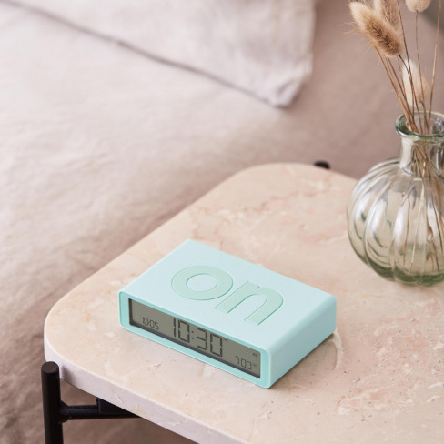 Lexon - Despertador FLIP Classic (mint)