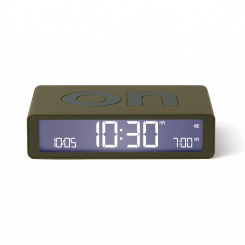 Lexon - Despertador FLIP Classic (khaki)