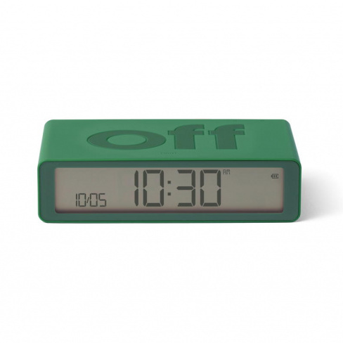 Lexon - Despertador FLIP Classic (green)