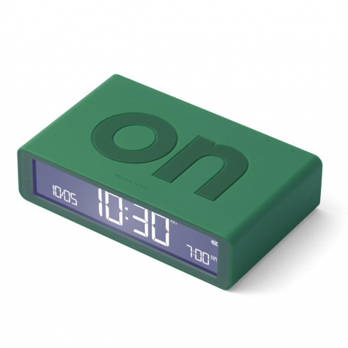 Lexon - Despertador FLIP Classic (green)