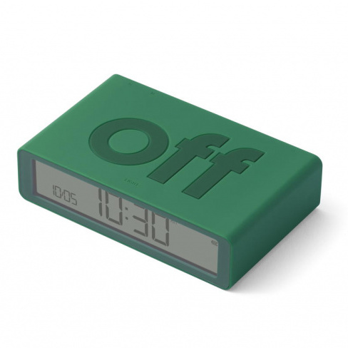 Lexon - Despertador FLIP Classic (green)