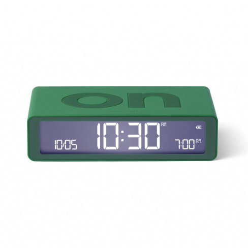 Lexon - Despertador FLIP Classic (green)