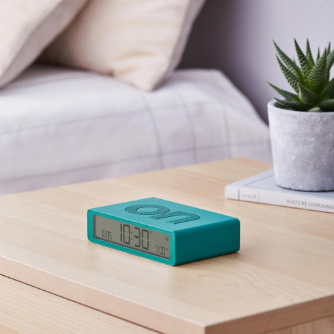 Lexon - Despertador FLIP Classic (green)