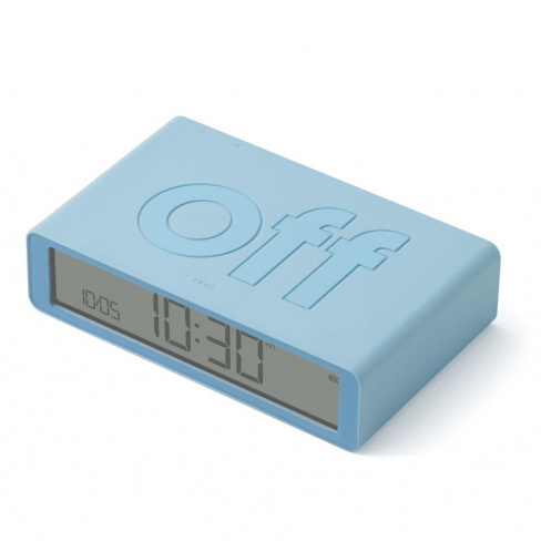 Lexon - Despertador FLIP Classic (light blue)