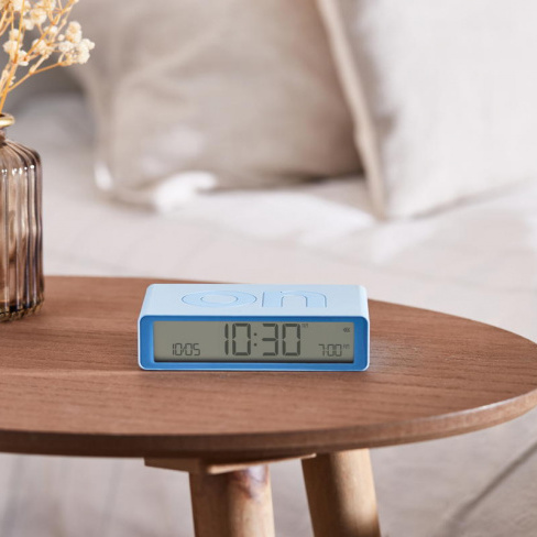 Lexon - Despertador FLIP Classic (light blue)