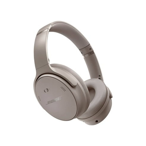 Auscultadores Bluetooth BOSE QC (Over Ear - Microfone - Noise Cancelling - Bege)