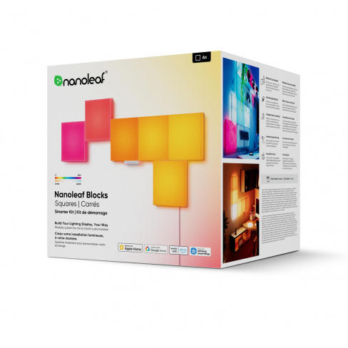 Nanoleaf - Blocks Squares Big (starter kit 6x)