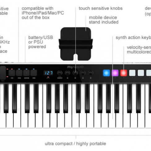 IK Multimedia - Teclado iRig Keys I/O 49