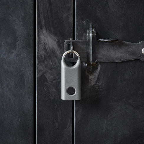 Lexon - Cadeado Nomaday Lock (metalic grey)