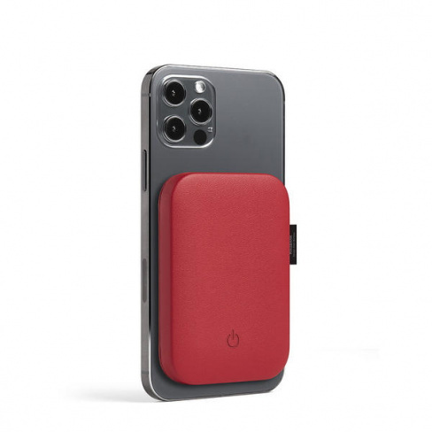 Lexon - Bateria MagSafe Softpower Magbank (red)