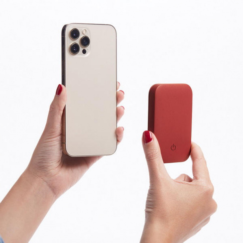 Lexon - Bateria MagSafe Softpower Magbank (red)