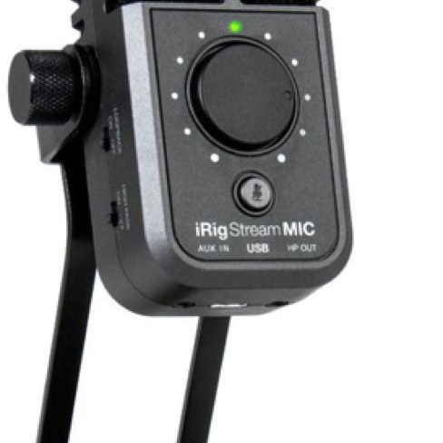IK Multimedia - Microfone iRig Stream Mic USB