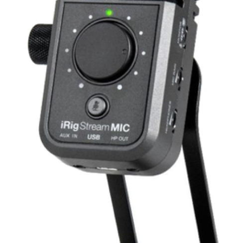 IK Multimedia - Microfone iRig Stream Mic USB