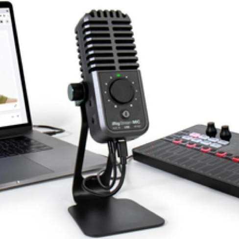 IK Multimedia - Microfone iRig Stream Mic USB