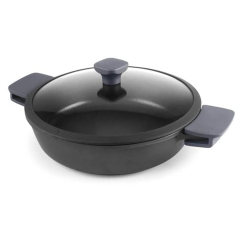 Calçarola Antiaderente IBILI NEO Preto Alúminio fundido indeformável com Tamp