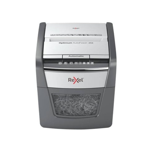 Destruidora Automática REXEL Optimum AutoFeed+ 45X EU (45 Folhas - Capacidade: