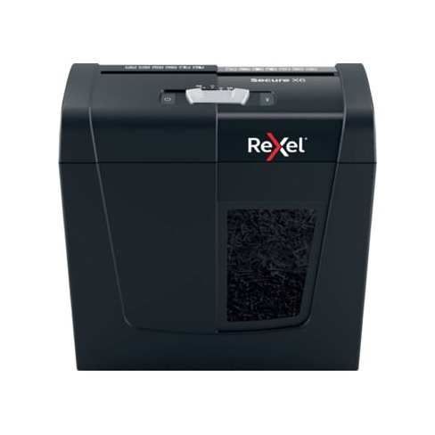 Destruidora REXEL Secure X6 (6 folhas - Capacidade: 10 L)