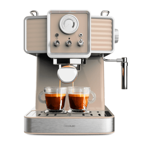 Máquina De Café Cecotec Express Power 20 Tradizionale Light Beige