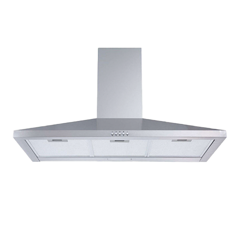 Exaustor Chaminé Confortec CF73P90X - 400m3/h, 90cm, Inox