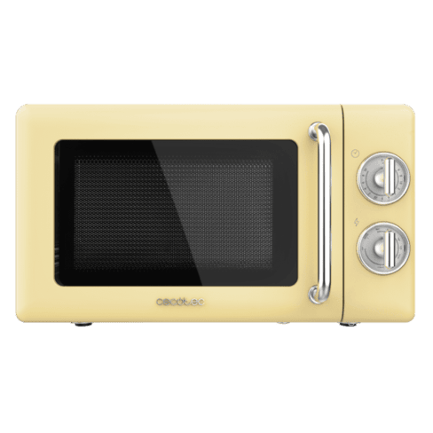 Micro-ondas Cecotec Proclean 3110 Retro Yellow