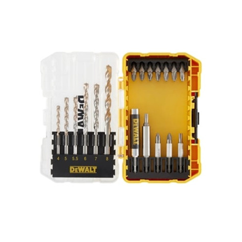 DEWALT Dt70712-Qz - Estojo Resistente Pequeno Em Blister De 19 Peças