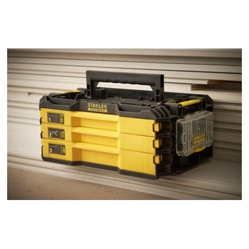 Conjunto De Gavetas Para Ferramentas Stanley 126 Peças