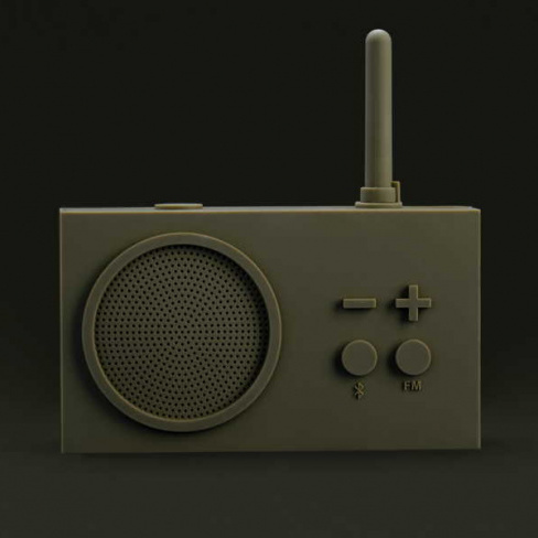 Lexon - Rádio FM Tykho 3 (khaki)