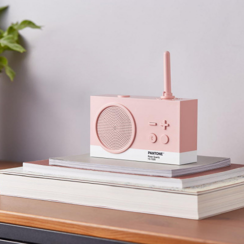 Lexon - Rádio FM Tykho 3 (Pantone rose quartz)
