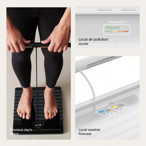 Withings - Balança Body Scan (white)
