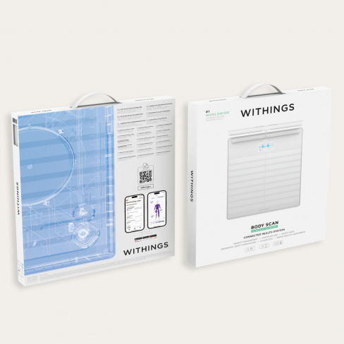 Withings - Balança Body Scan (white)