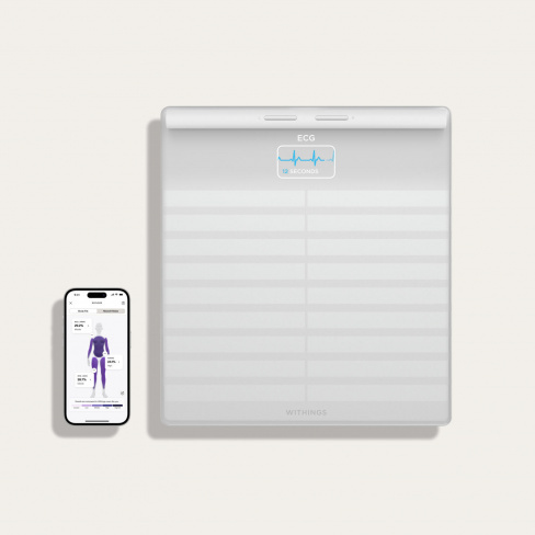 Withings - Balança Body Scan (white)