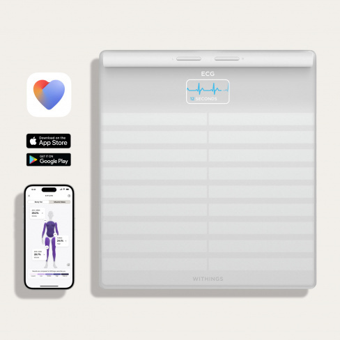 Withings - Balança Body Scan (white)