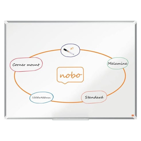 Quadro Branco NOBO (120 x 90 cm - Magnético: Não)