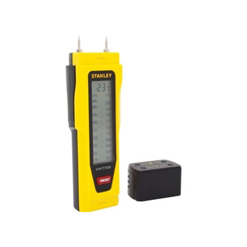 STANLEY Detector de humedad para material de obra y madera