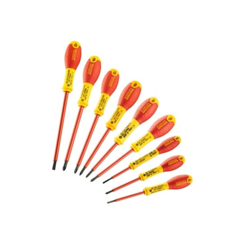 Conjunto De Chave De Fenda Para Eletricista Isolada FATMax® De 10 Peças Stanle