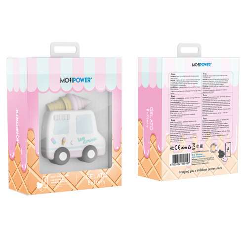 Mojipower - Battery 2600 mAh (gelato)